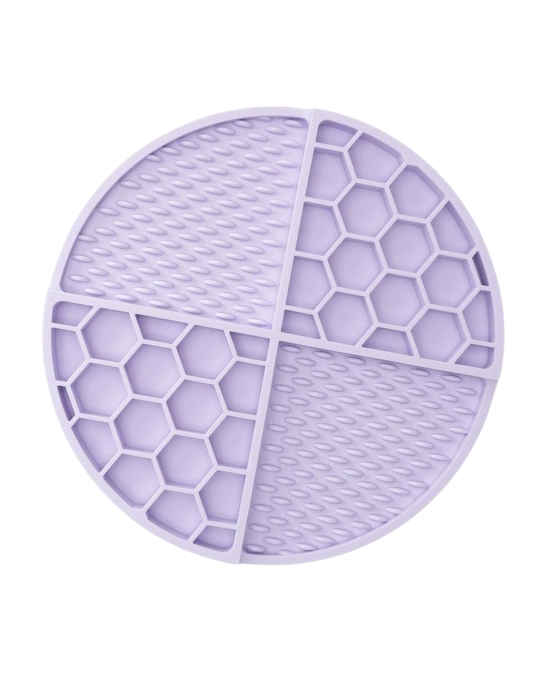 honeycomb lick mat • lavender