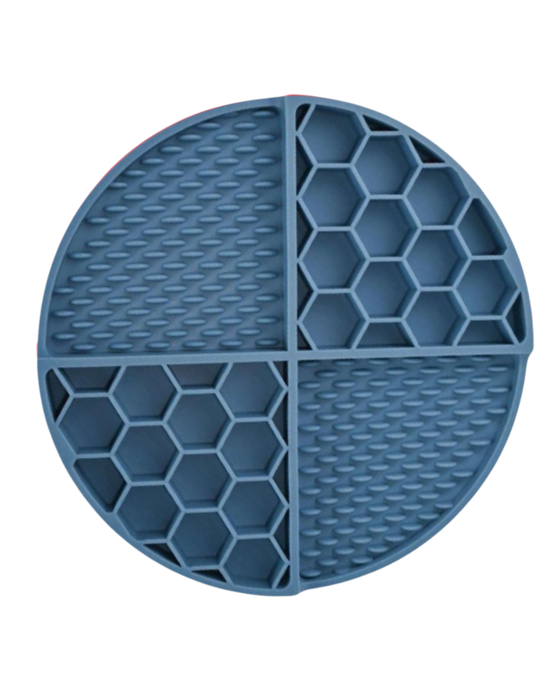 honeycomb lick mat • ocean
