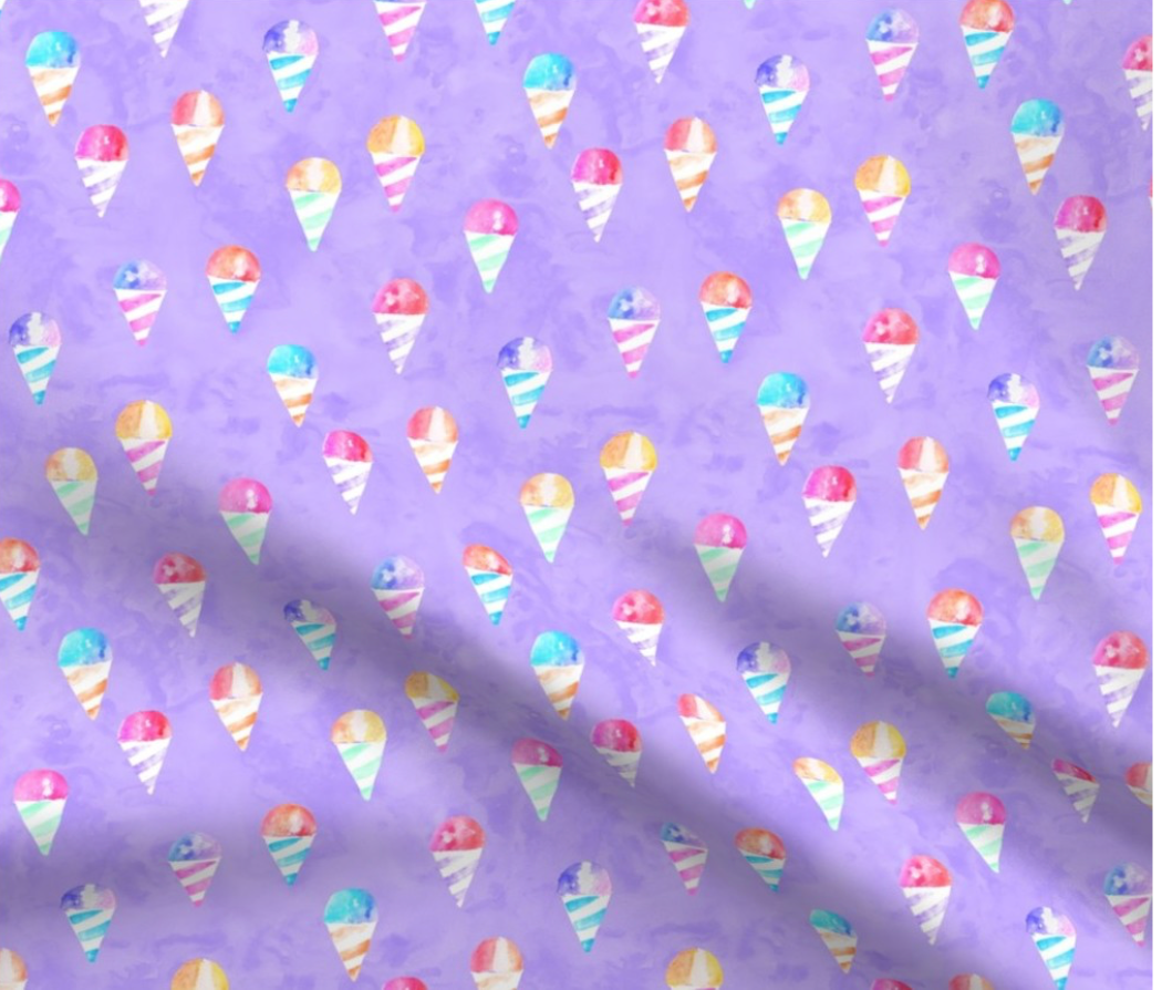 summer sno cone • purple