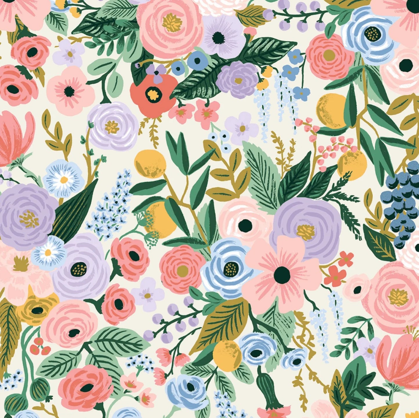 garden party • pastel multicolor