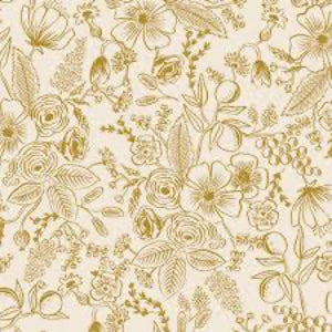 colette metallic floral • cream