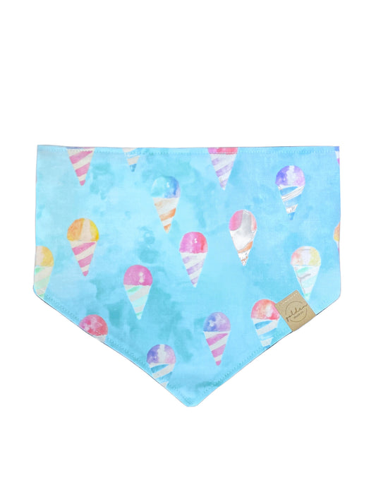 summer sno cone • blue